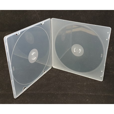 Translucent Color Cd Case CD 5mm, pp Slim case clear / Translucent - Mininova Oy