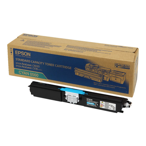 Epson C13S050560 Väriaine Cyan,  Cyaani S050560 AcuBrite, Aculaser C1600, ja CX16 series