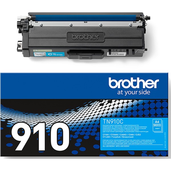BROTHER TN-910C Ultra-Jumbo Syaani Lasertulostimen Värikasetti