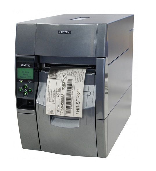 Citizen CLS700IIIRNEXXX - CL-S700III, Printer, Black, USB, LAN, Rewinder – Monipuolinen ja Kestävä Teollinen Tarratulostin Sisäänrakennetulla Rewinderilla - Image 2