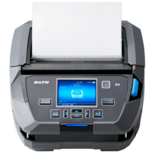 Sato WWPW4100N, Kannettava PW4NX Tulostin, Suora lämpötulostus (Direct Thermal), 203 DPI, USB, Bluetooth, WLAN, Dispenser, Vyöklipsi