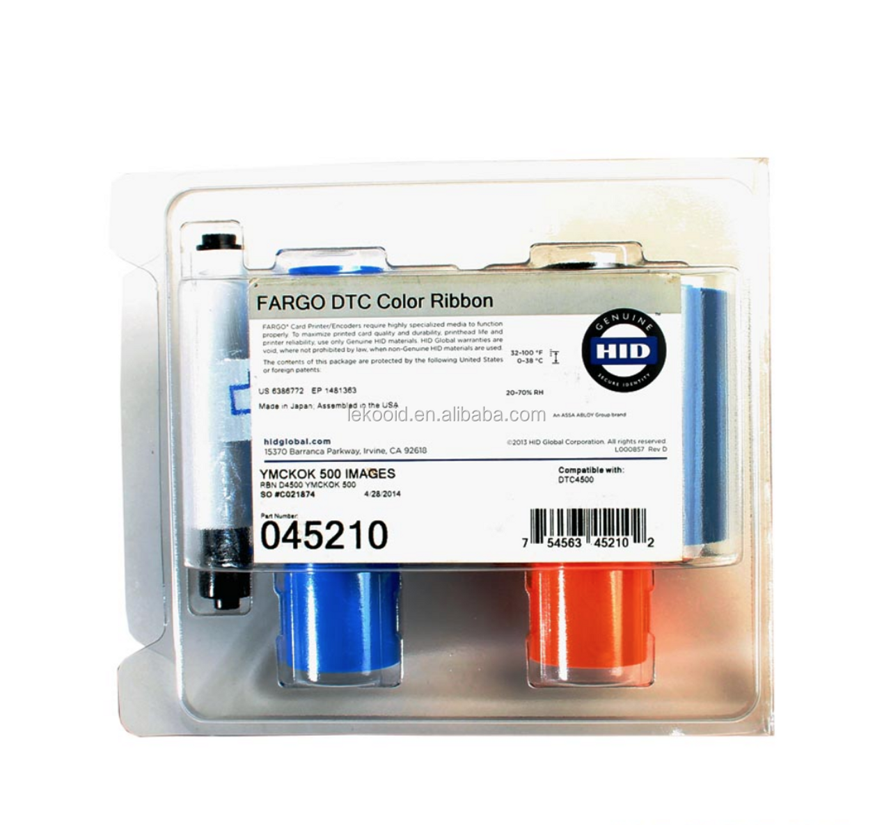 Hid Fargo 045210, ECO YMCKOK-värinauha, 85 mm x 54 mm - Mininova Oy